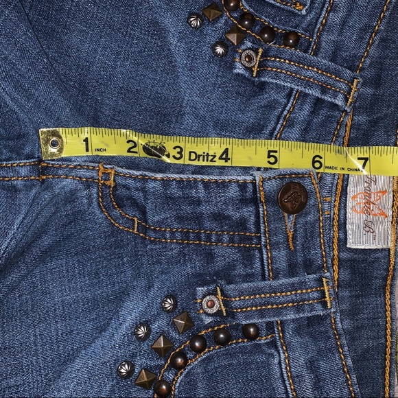 Frankie B jeans size 0 Y2k denim - Picture 6 of 9